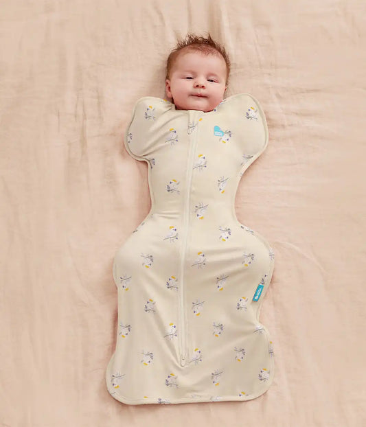 Swaddle Up™ 1.0 TOG Cotton Cream Cockatoos