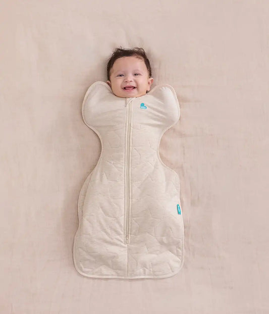 Swaddle Up™ 2.5 TOG Quilted Cotton Oatmeal Marl Starturn Quilted